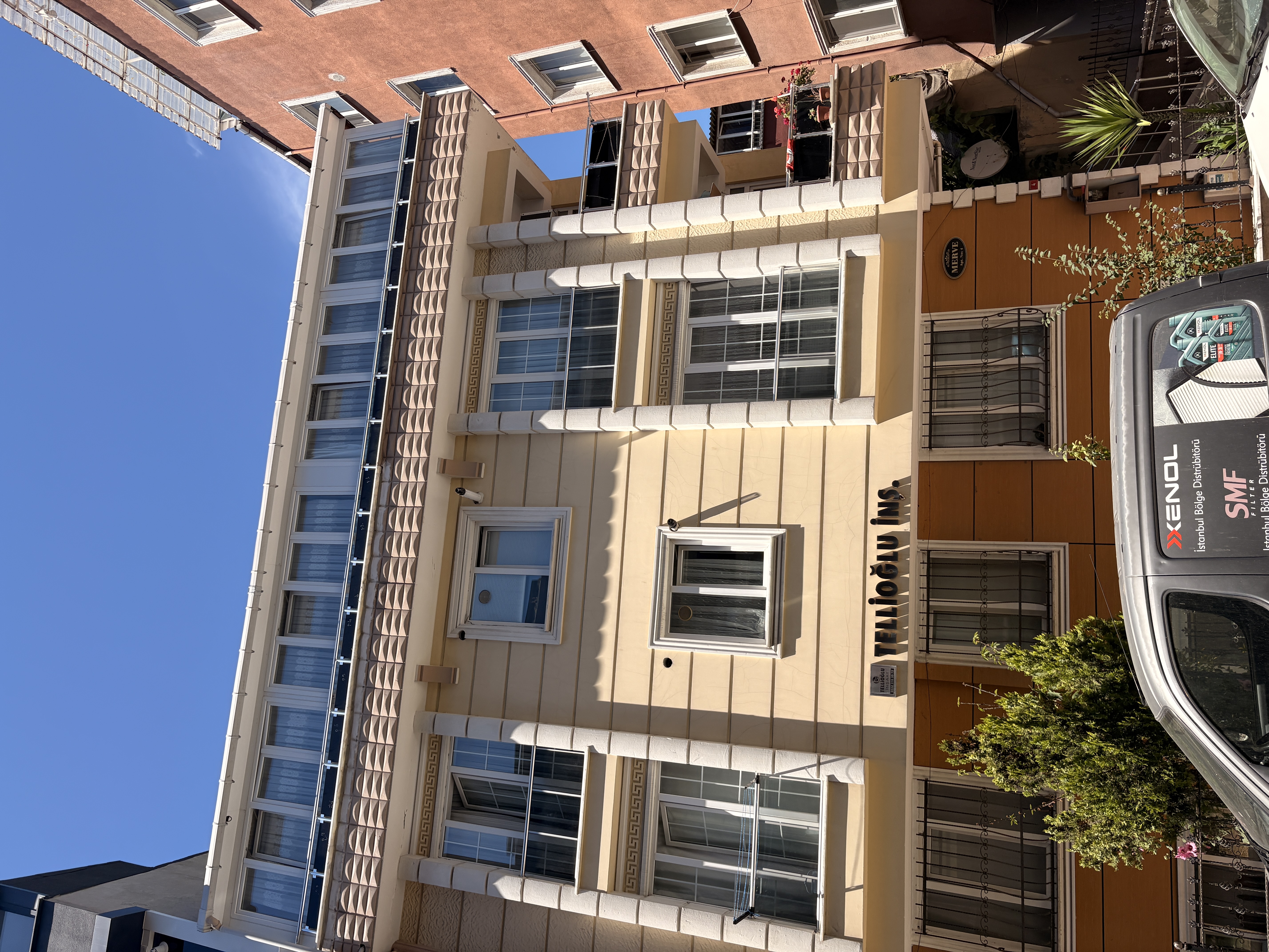 Merve Apartmanı - Küçükçekmece İstanbul inşaat projesi