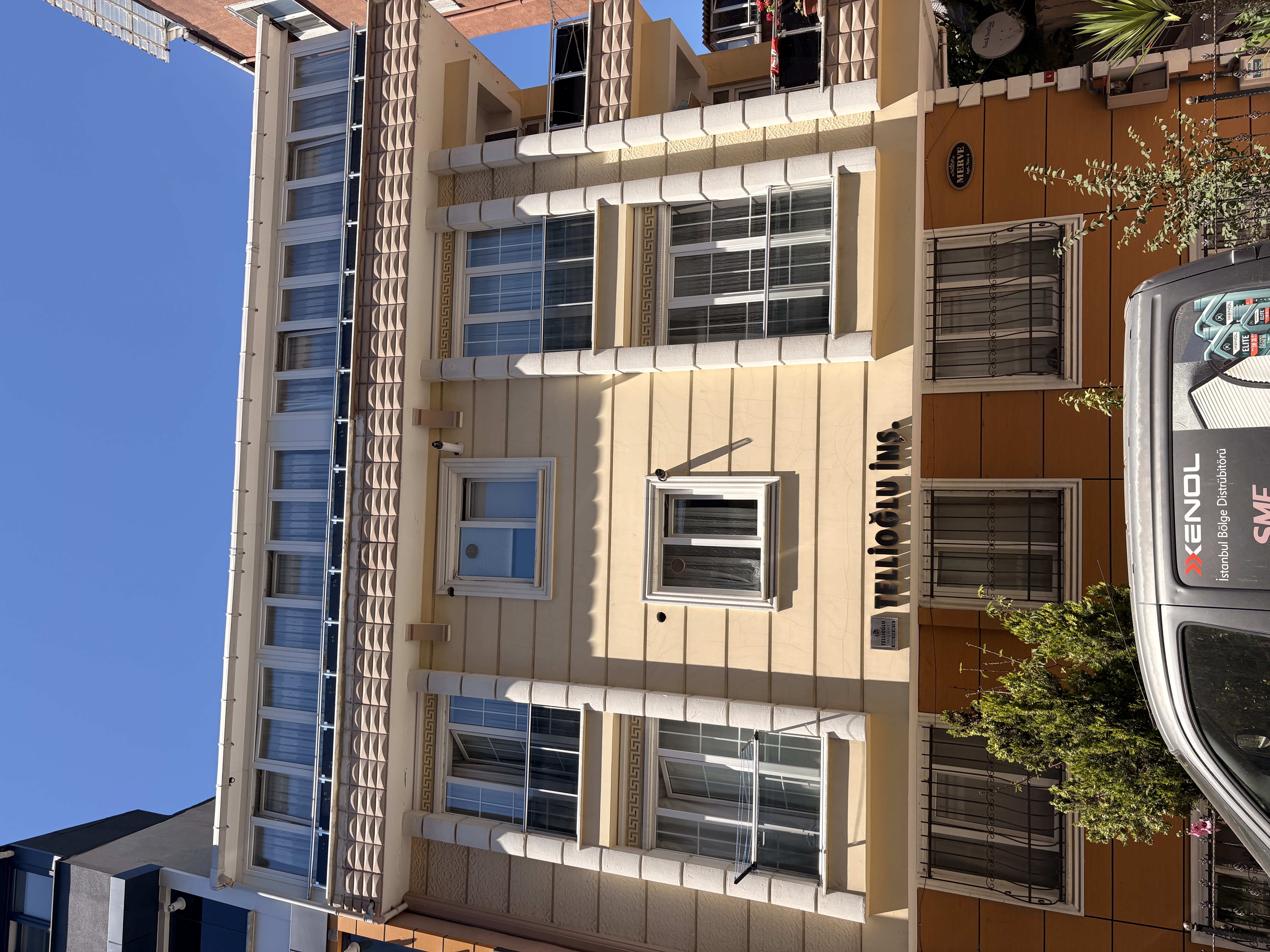 Merve Apartmanı - Küçükçekmece İstanbul inşaat projesi