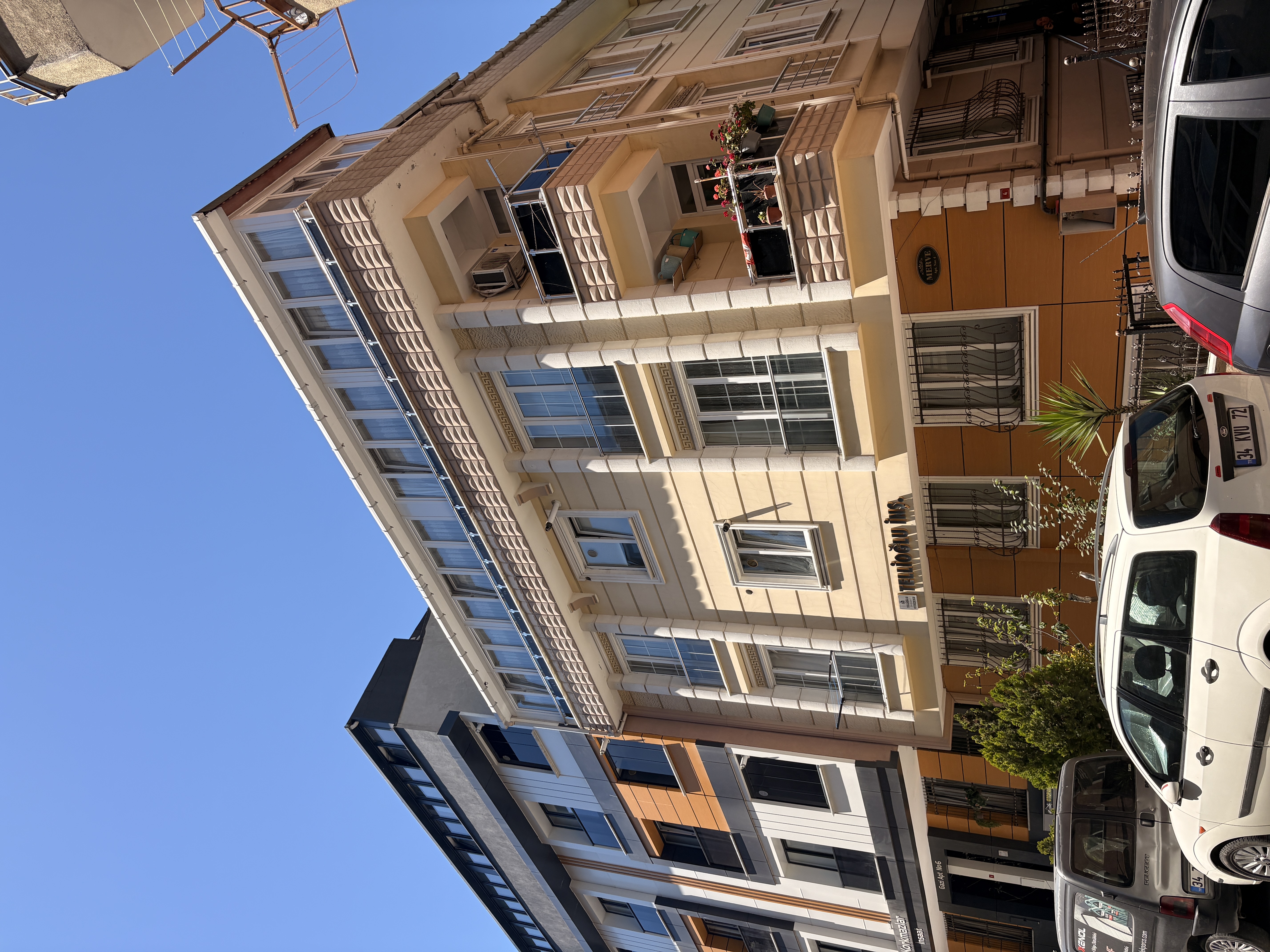 Merve Apartmanı - Küçükçekmece İstanbul inşaat projesi
